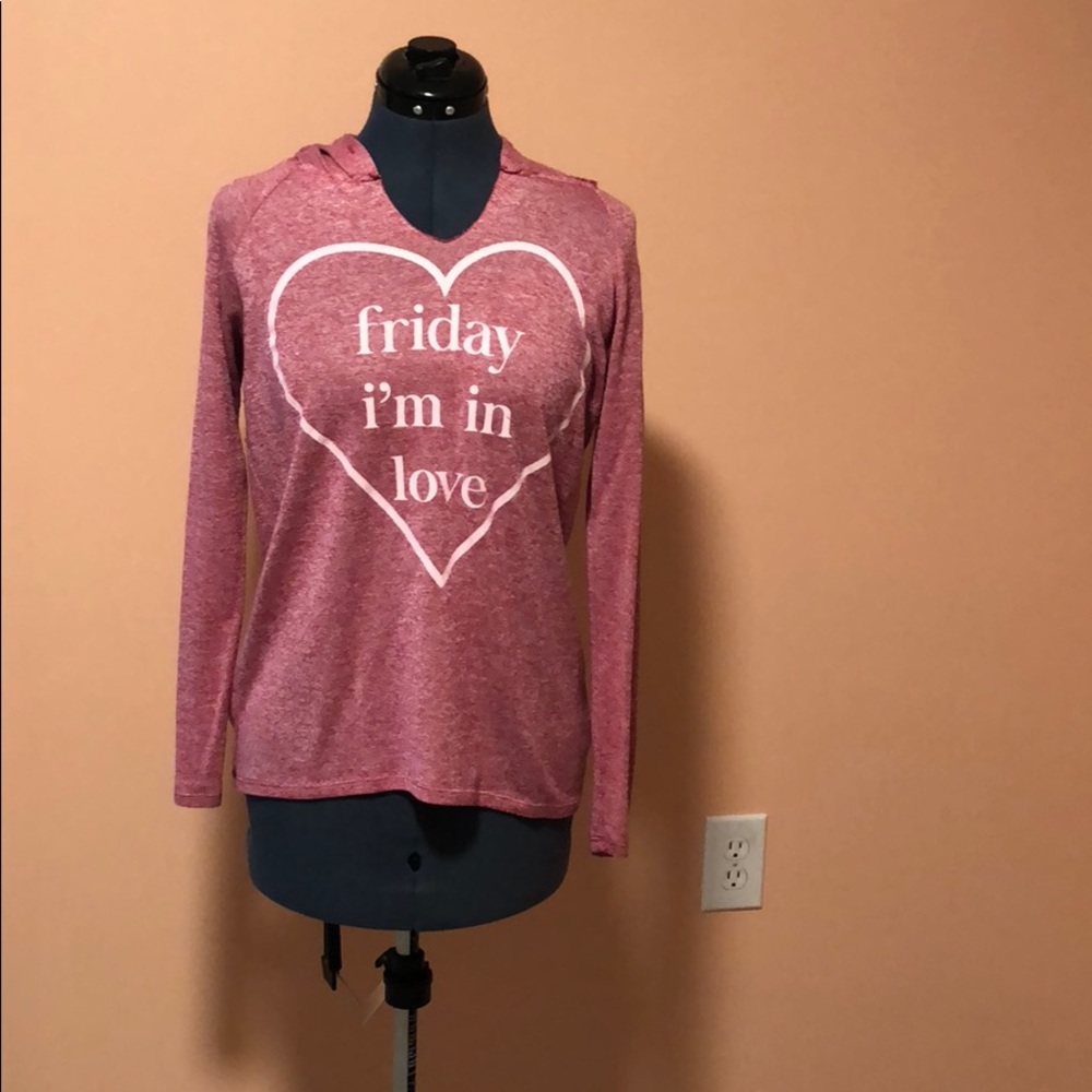 Friday I’m in love long sleeve top